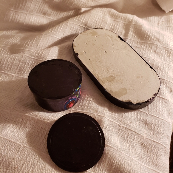 Peacock mini jar and tray set - Picture 7 of 10